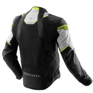 Chaqueta Rebelhorn Hiflow V Negro/Gris/Amarillo Fluor Â· 2
